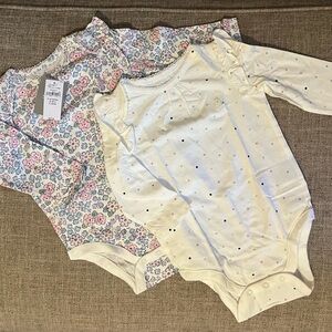 Floral and Polka Dot Kids One Pieces